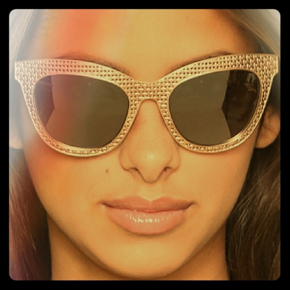 Marc Jacobs Metallic Perforated Mirrored